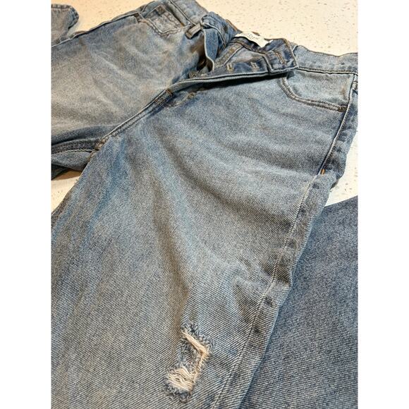 HIDDEN LOS ANGELeS DISTRESSED BUTTON FLY DENIM 100% COTTON WOMENS SIZE 26" WAIST - Picture 7 of 8